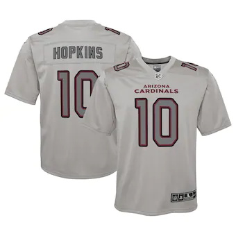 youth nike deandre hopkins gray arizona cardinals atmospher